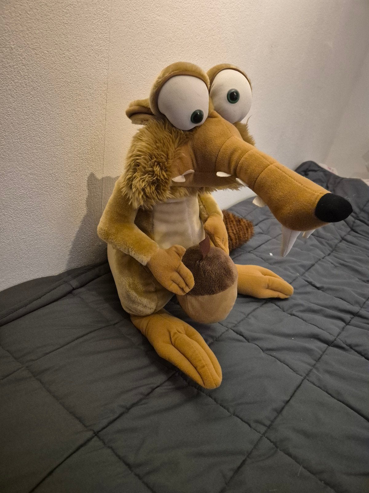 Grote Scrat knuffel van Ice Age, Overige merken, Overige karakters, Overige typen, Ophalen of Verzenden