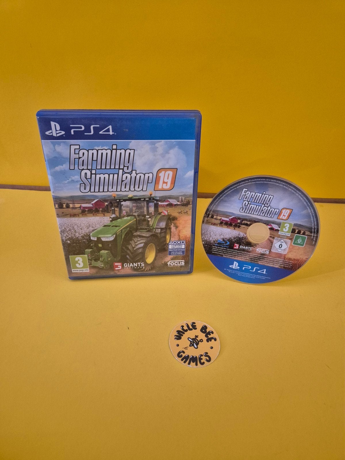 Farming Simulator 19, Spelcomputers en Games, Games | Sony PlayStation 4, Zo goed als nieuw, Simulatie, 1 speler, Vanaf 3 jaar