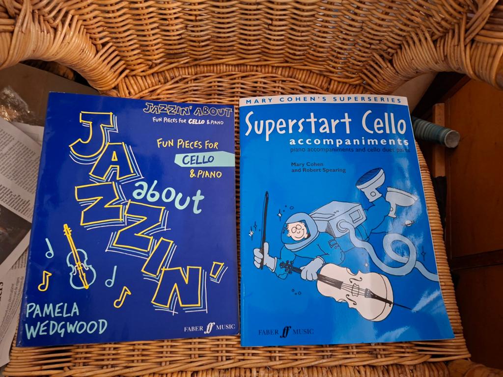 Jazzin' About & Superstart Cello Muziekboeken, Cello, Gebruikt, Les of Cursus, Ophalen of Verzenden