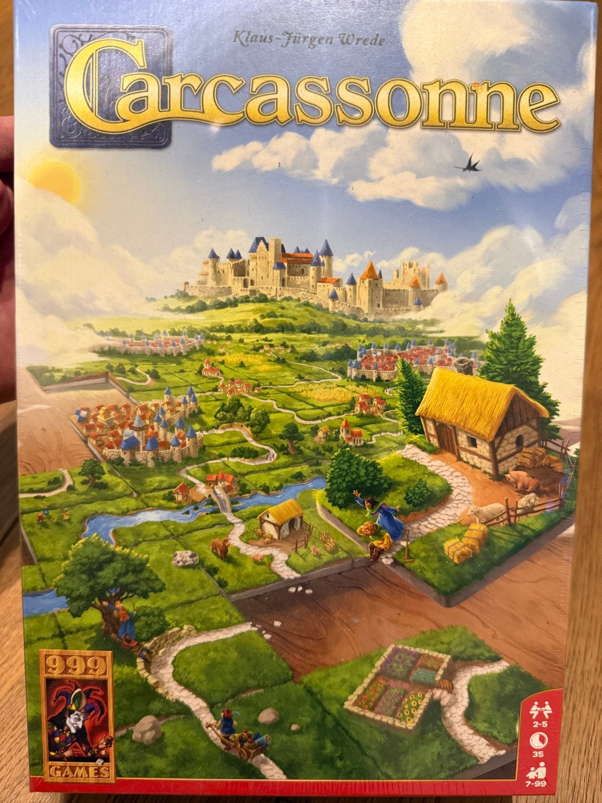Carcassonne Bordspel - Nieuw in Seal, Een of twee spelers, Ophalen of Verzenden, Nieuw
