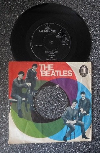 The Beatles - dizzy miss Lizzy & yesterday (vanaf € 2,50), Cd's en Dvd's, Vinyl Singles, Ophalen of Verzenden, Zo goed als nieuw
