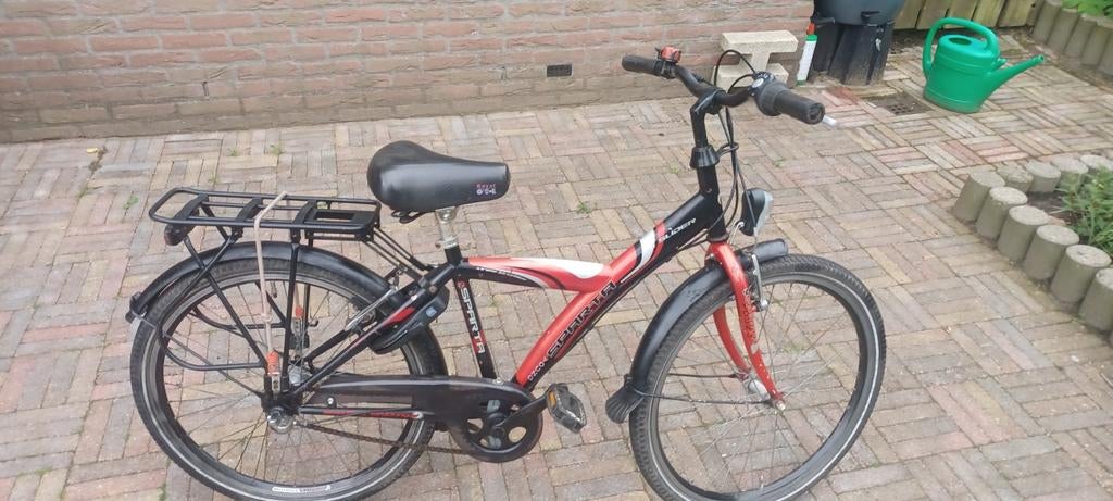 Jongensfiets 24 inch,  Sparta, Fietsen en Brommers, Fietsen | Crossfietsen en BMX, Ophalen of Verzenden, Gebruikt, Staal, 24 inch of meer