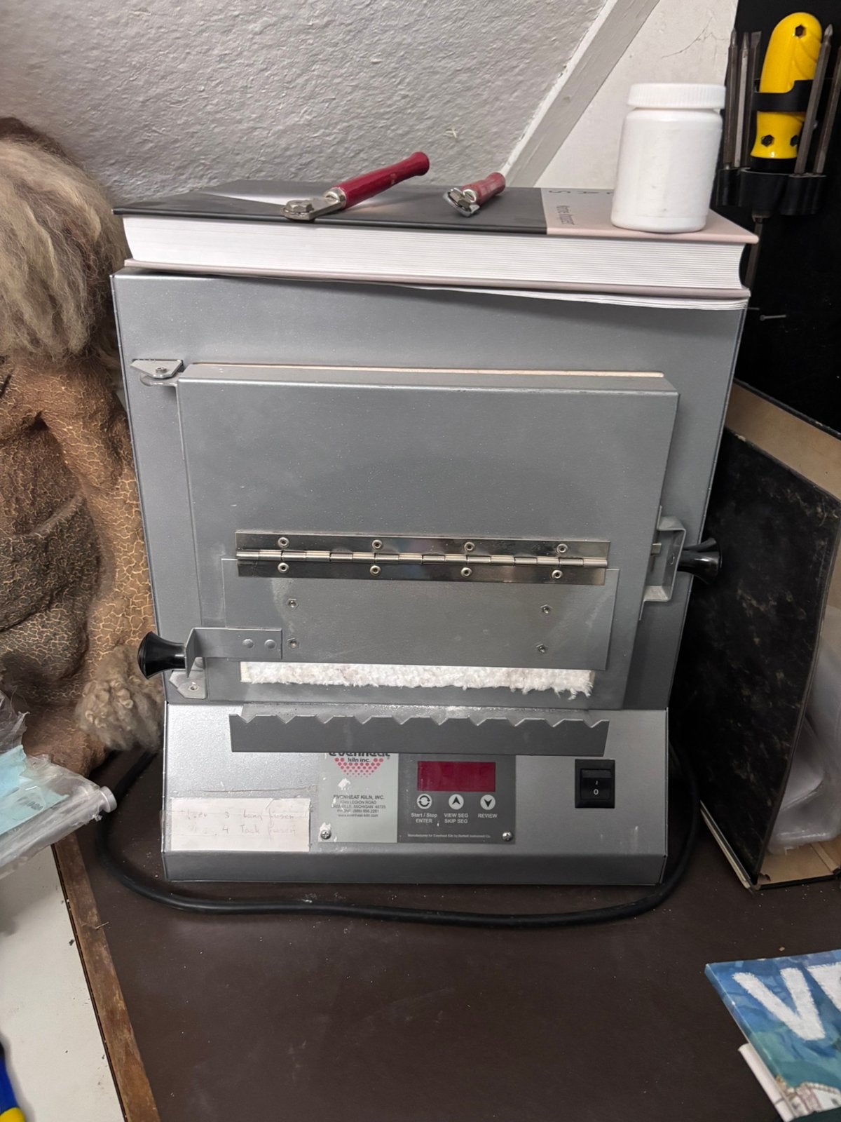 Evenheat oven voor glasfusen en zilverklei, Ophalen, Zo goed als nieuw, Overige typen
