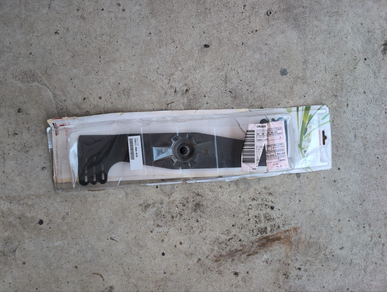 Nieuw orgineel Honda gazonmaaier mes nr.72511VH4N10, Honda, Nieuw, Ophalen of Verzenden, Benzine-grasmaaier