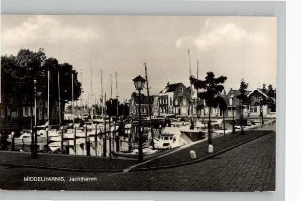 Middelharnis Jachthaven, Verzenden, 1960 tot 1980, Ongelopen, Zuid-Holland