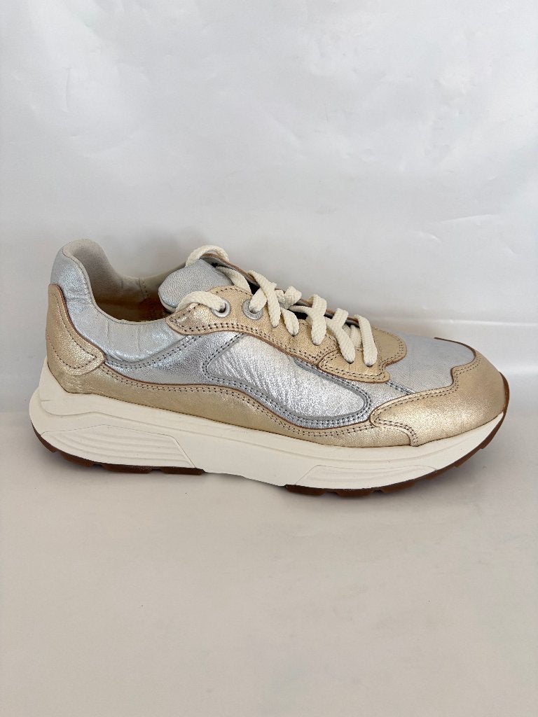XSENSIBLE STRETCHWALKER, mt 40 wijdte G, goud & zilver combi, Overige kleuren, Jetsshoeshop@hotmail.com, Nieuw, Ophalen of Verzenden