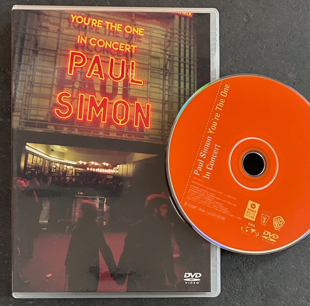 PAUL SIMON - You're the one in concert ( DVD ), Vanaf 16 jaar, Ophalen of Verzenden, Zo goed als nieuw, Concert