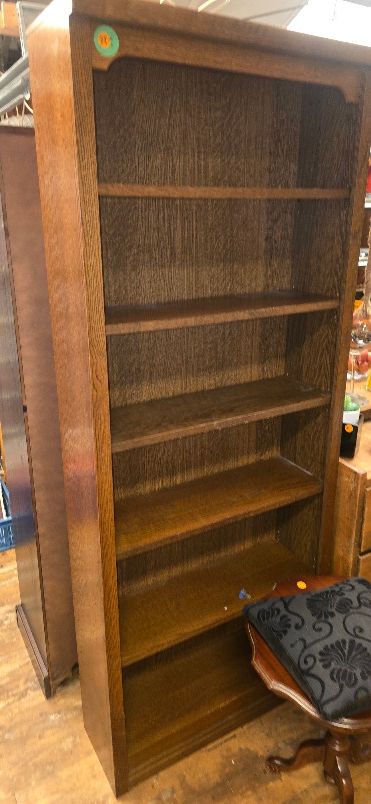 Eiken boekenkast, Ophalen, Zo goed als nieuw, 25 tot 50 cm, 50 tot 100 cm
