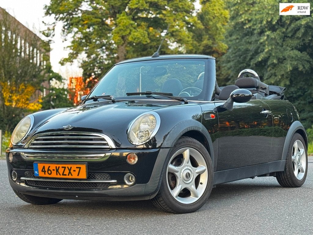 Mini Cabrio 1.6 One|INRUILKOOPIE|PRIJS KNALLER|, Gebruikt, 4 cilinders, Cabriolet, 4 stoelen