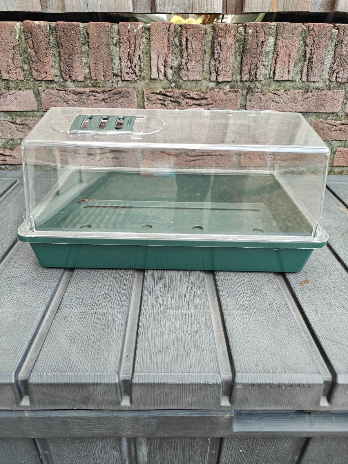 Mini kweekkastje, Ophalen, Zo goed als nieuw, Kweekbak