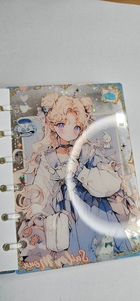 sailormoon, sailor moon a7 shaker acrylic notebook, Diversen, Ophalen of Verzenden, Uitwisbaar, Nieuw, A7