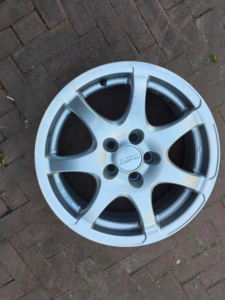 16 inch Alu velgen. o.a. Toyota, 4 stuks. Gebruikt., Auto diversen, Wieldoppen, Ophalen of Verzenden, Gebruikt