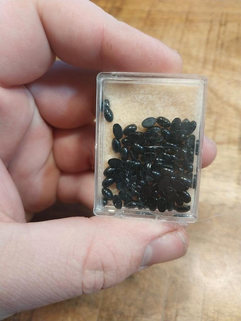 Kleine onyx edelsteen cabochons, Ophalen of Verzenden