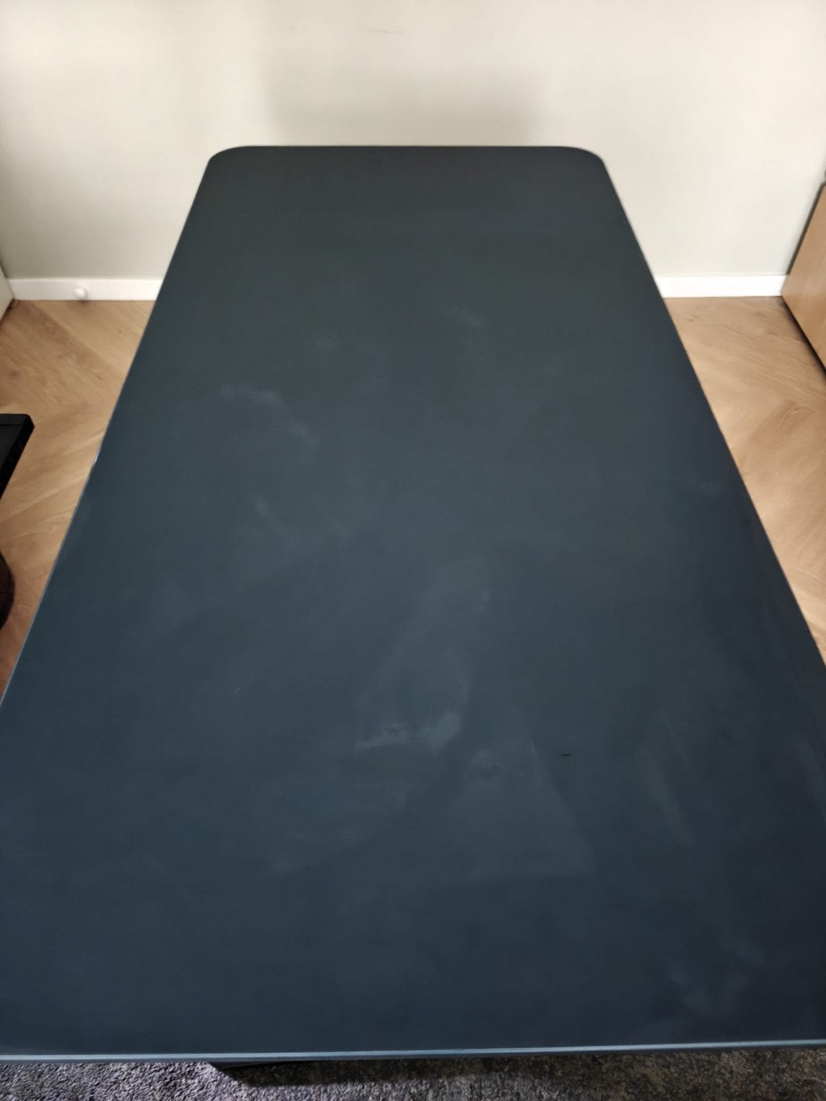 IKEA Bekant Bureau 160x80 cm - Blauw, Ophalen, Gebruikt, IKEA, Blauw