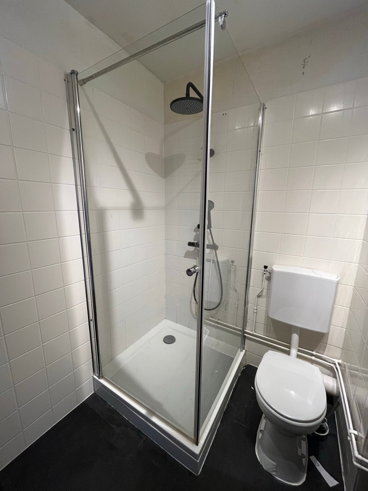 Douchecabine (excl. douchebak), Doe-het-zelf en Verbouw, Ophalen, Gebruikt, Glas, Douche