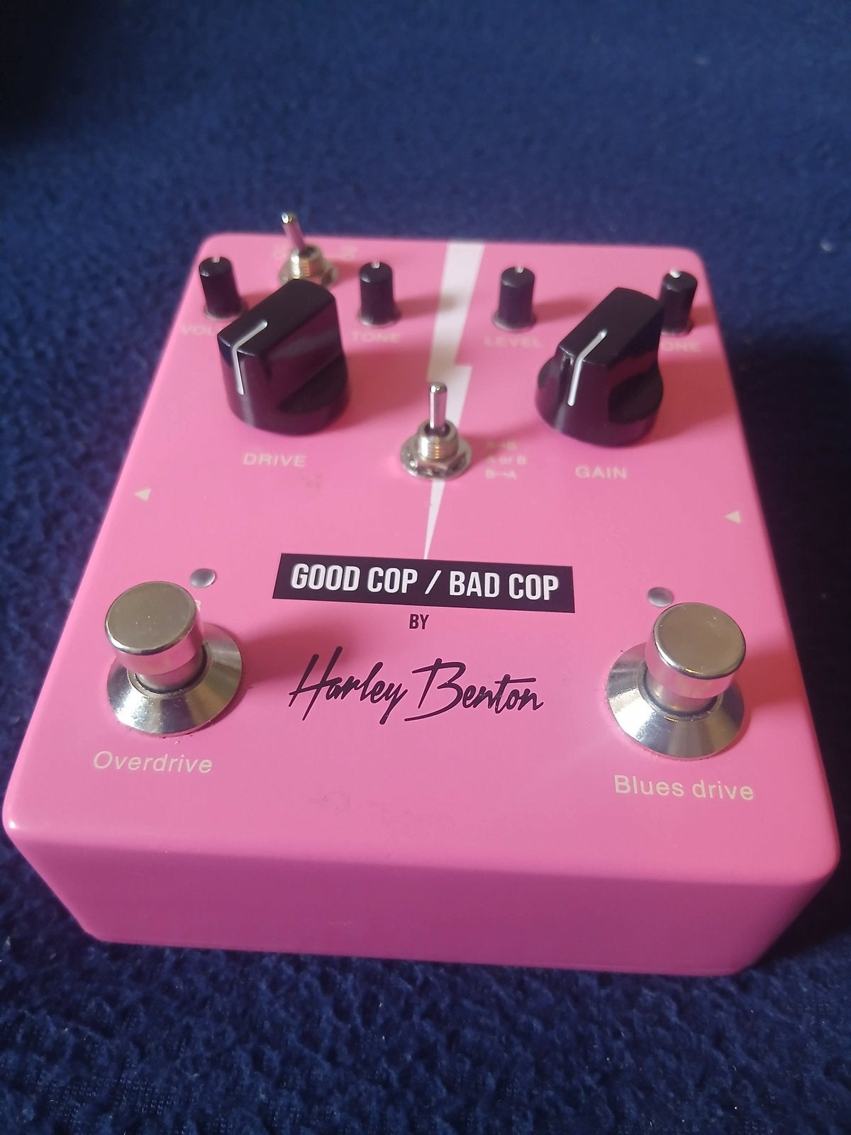 Harley Benton Good Cop Bad Cop Dual OCD drive & Bluesbreaker, Ophalen of Verzenden, Gebruikt, Distortion, Overdrive of Fuzz