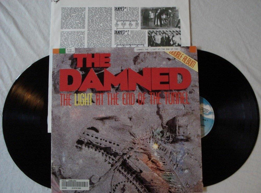 The Damned - The light at the end of the tunnel, Ophalen of Verzenden, Zo goed als nieuw, 12 inch, Overige genres