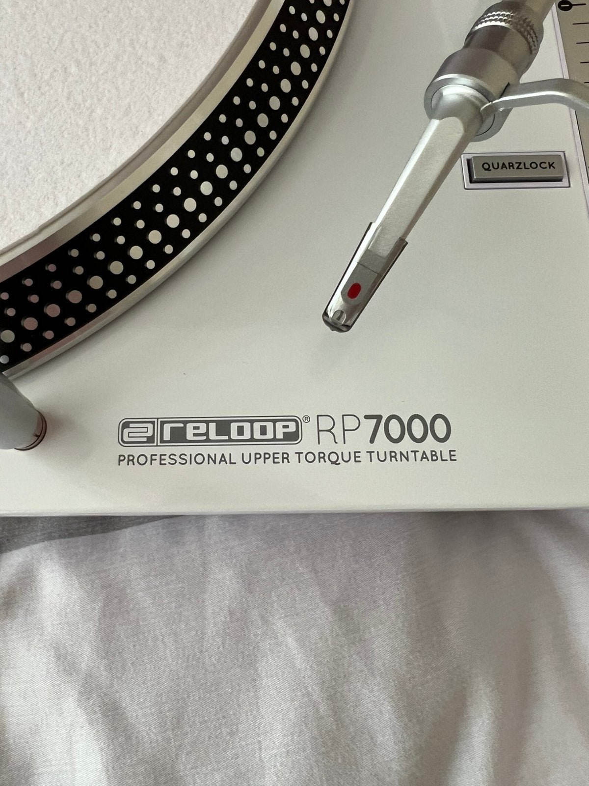 Zeldzaam Limited edition WIT RP 7000 reloop, Muziek en Instrumenten, Dj-sets en Draaitafels, Ophalen, Nieuw, Reloop