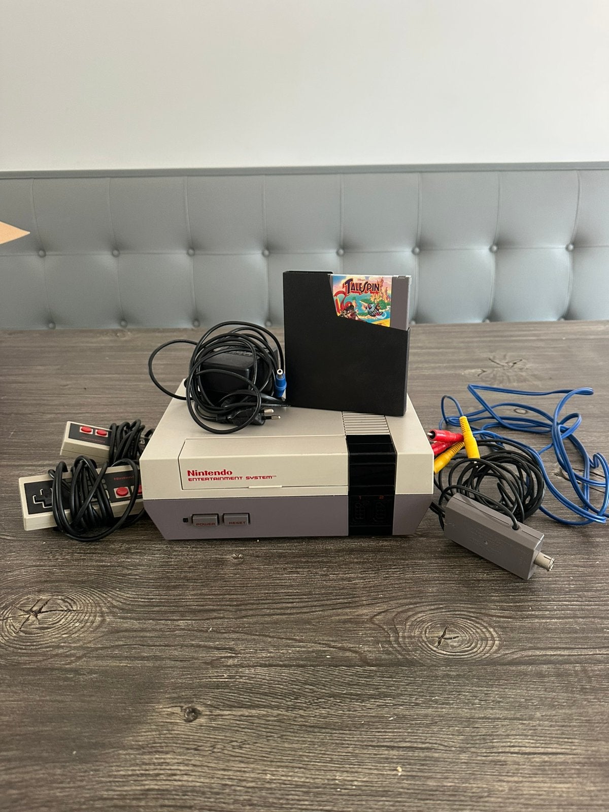 Nintendo NES, Spelcomputers en Games, Spelcomputers | Nintendo NES, Ophalen of Verzenden, Gebruikt, Met 2 controllers