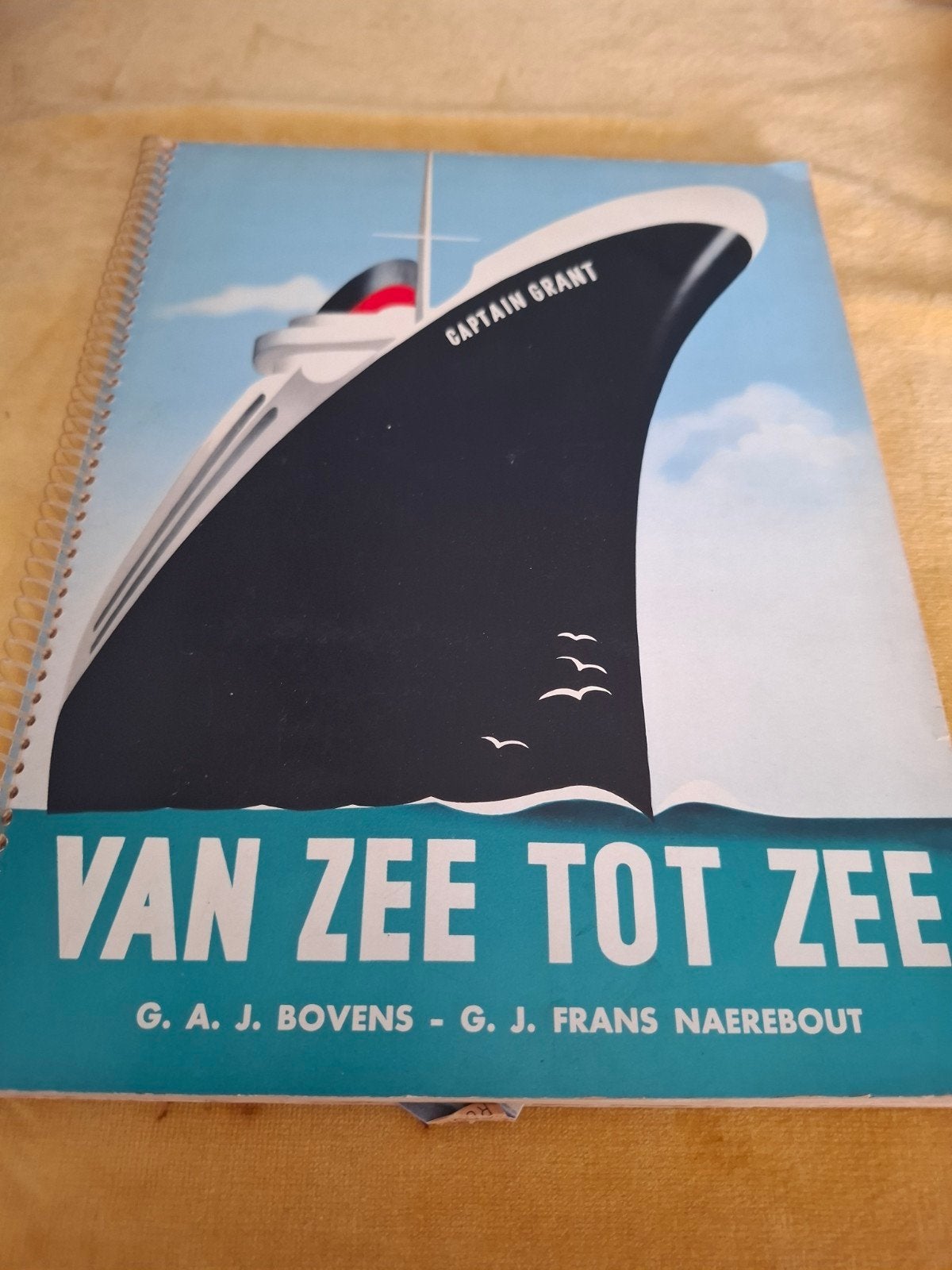 Van Zee Tot Zee - Plaatjesalbum Schepen, Boeken, Ophalen of Verzenden, Gelezen, G. A. J. Bovens - G. J. Frans Naerebout, Plaatjesalbum