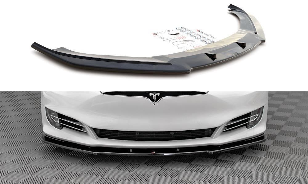 Maxton Spoiler Lip Splitter Voor Tesla Model S Facelift, Verzenden, Automotive Parts, A.parts@hotmail.nl, Trasmolenlaan 12 3447 GZ Woerden