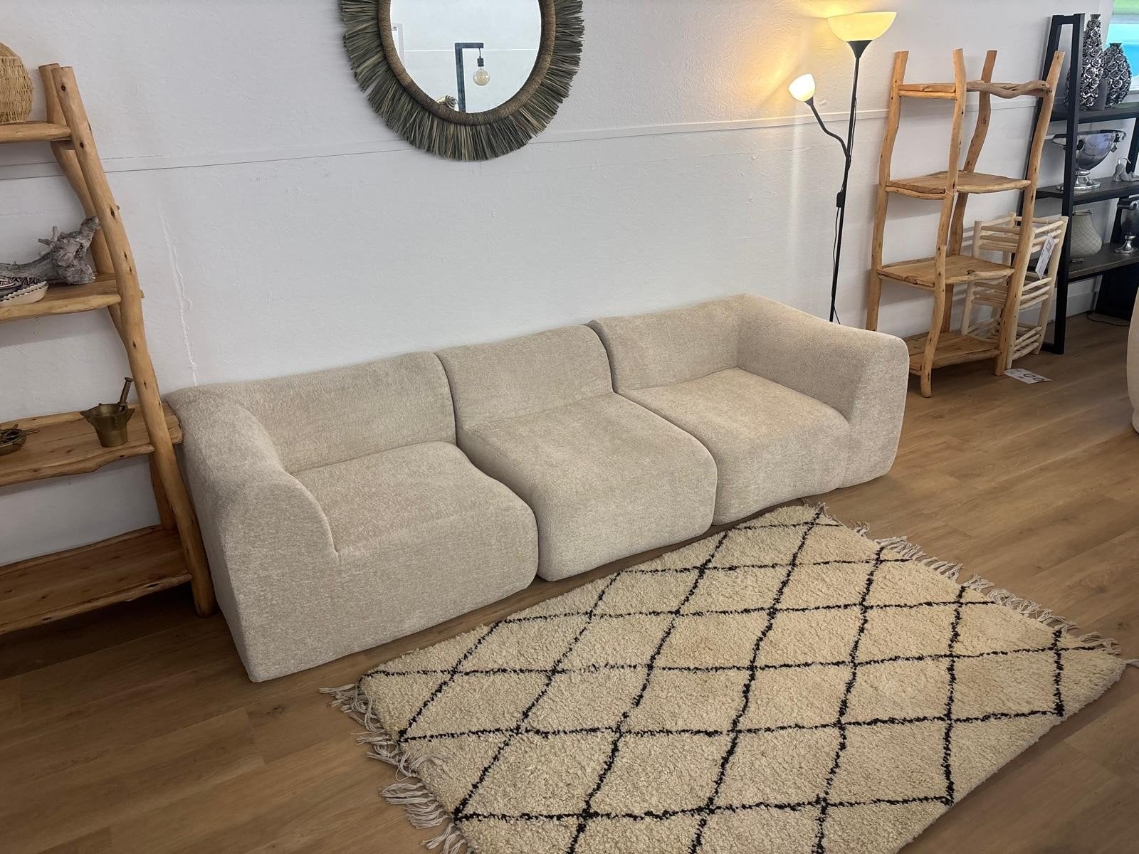 Nieuw in doos - Vacuüm verpakte modulaire bank, Zwart, 75 m² of meer, Nieuw, Info@homefriesland.nl