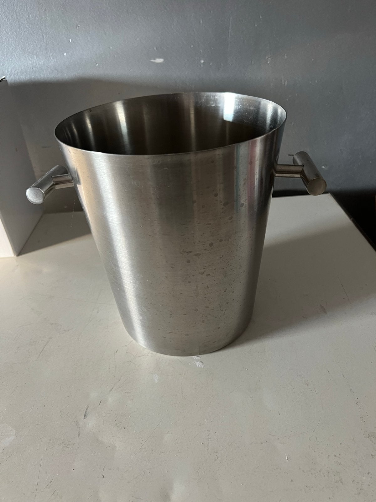 Stijlvolle Flessenkoeler RVS - Perfect voor Feestjes, Flessenkoeler, Gebruikt, Zilver, Ophalen of Verzenden