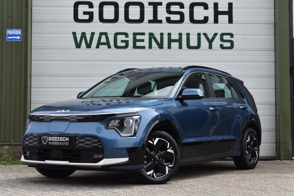 Kia Niro EV DynamicLine 64.8 kWh | Nieuw Model | 100% SOH |, Auto's, Kia, Bedrijf, Te koop, Niro, ABS, Achteruitrijcamera, Adaptive Cruise Control