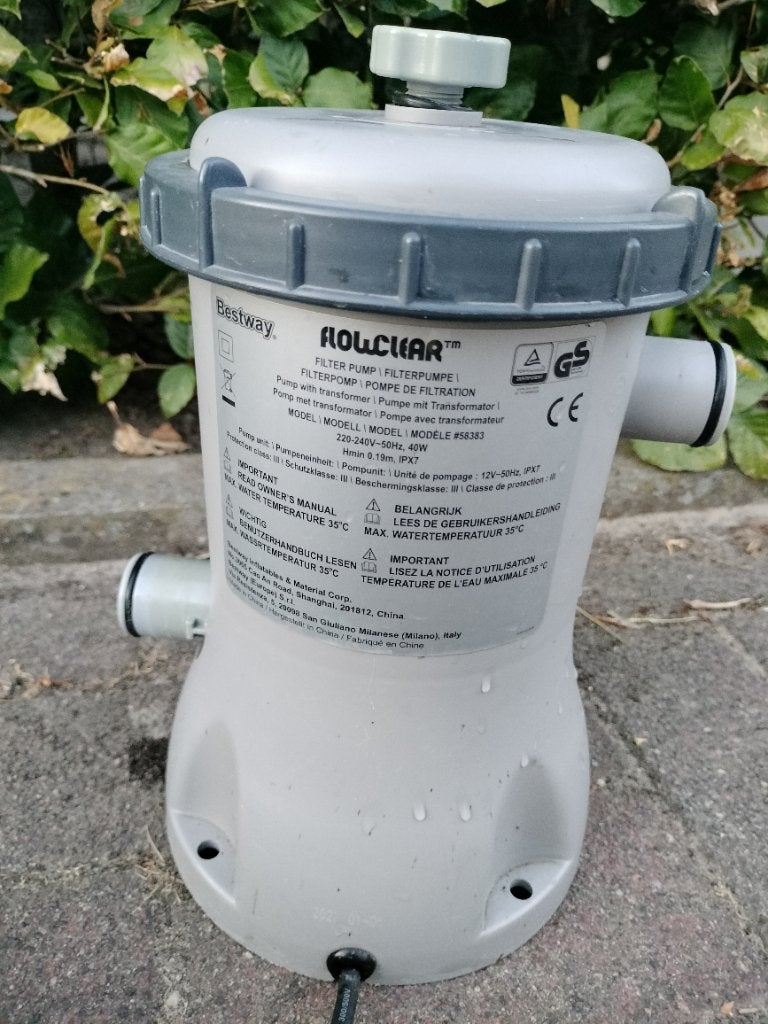 Filterpomp zwembad, Ophalen, Gebruikt, Filter