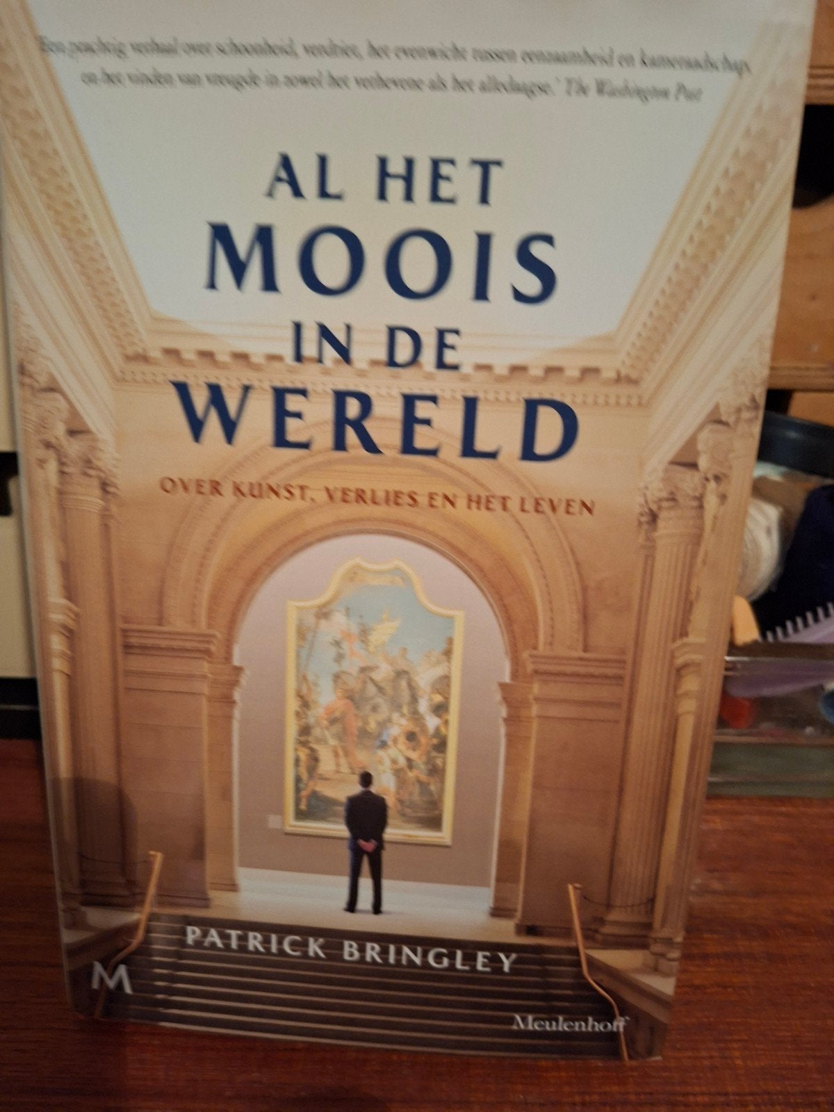 Patrick Bringley - Al het moois in de wereld, Boeken, Verzenden, Zo goed als nieuw, Patrick Bringley