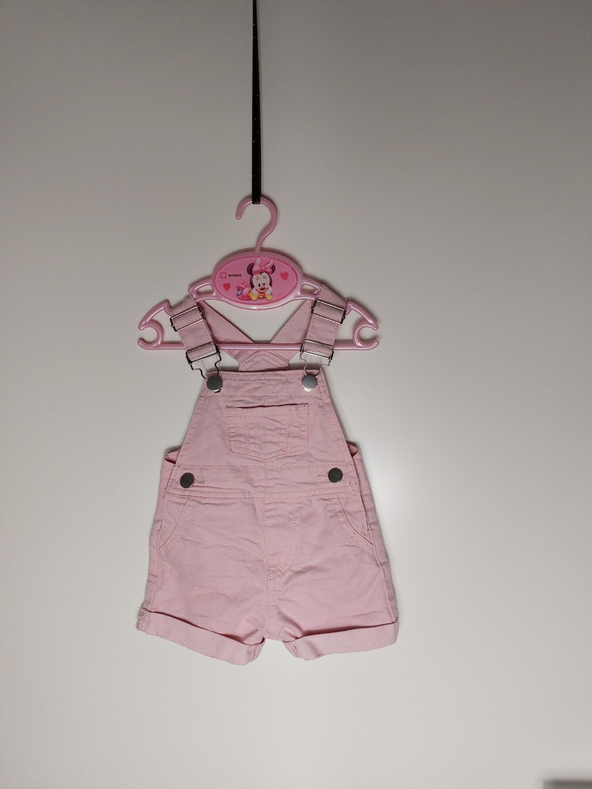 Roze tuinbroek roze salopette maat 80 z.g.a.n., Kinderen en Baby's, Babykleding | Maat 80, Ophalen of Verzenden, Zo goed als nieuw