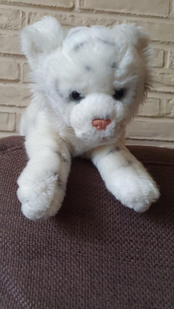 W.W.F. knuffel witte tijger., Ophalen of Verzenden, Zo goed als nieuw, Overige typen