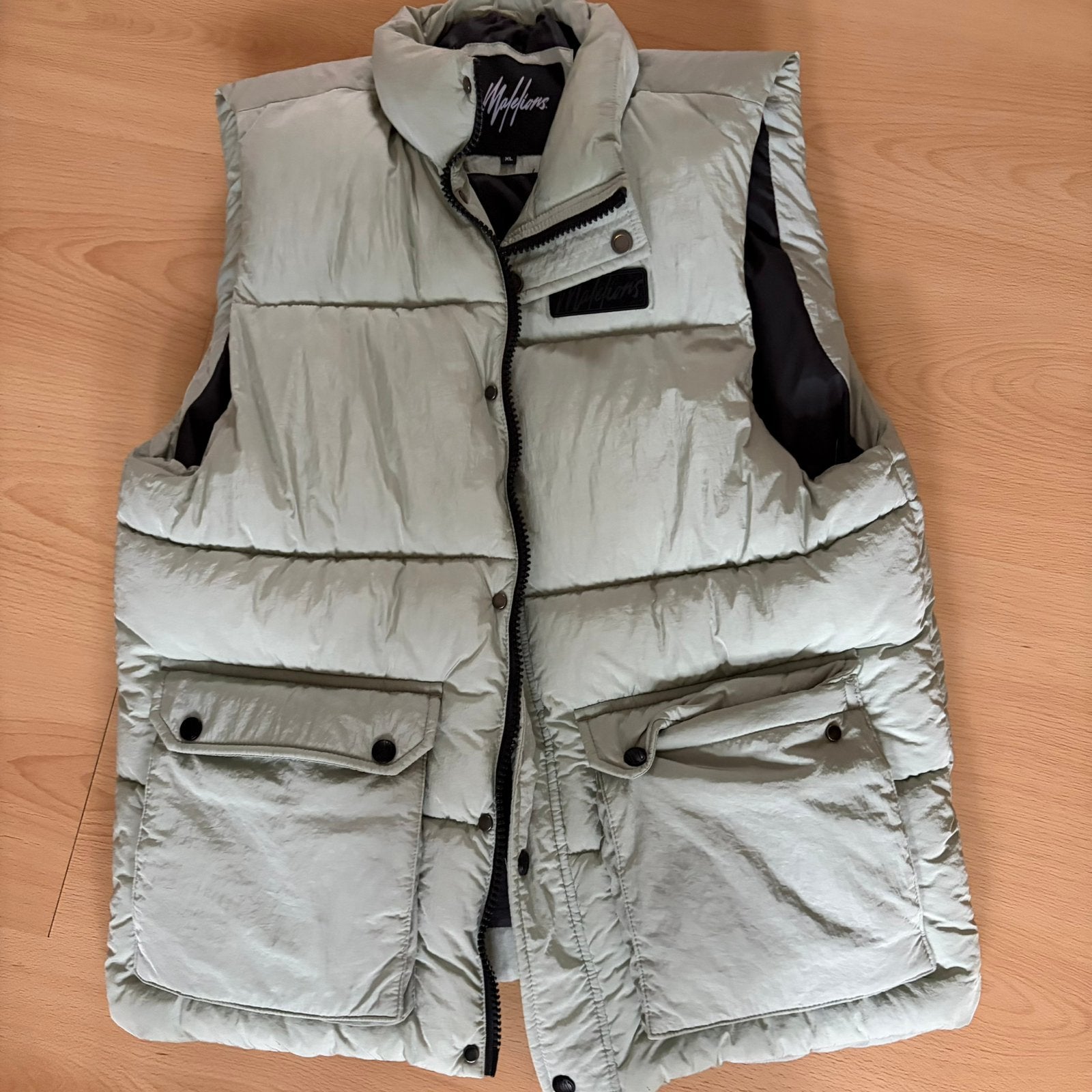 Malelions bodywarmer maat xl, Ophalen of Verzenden, Zo goed als nieuw, Maat 56/58 (XL), Zwart