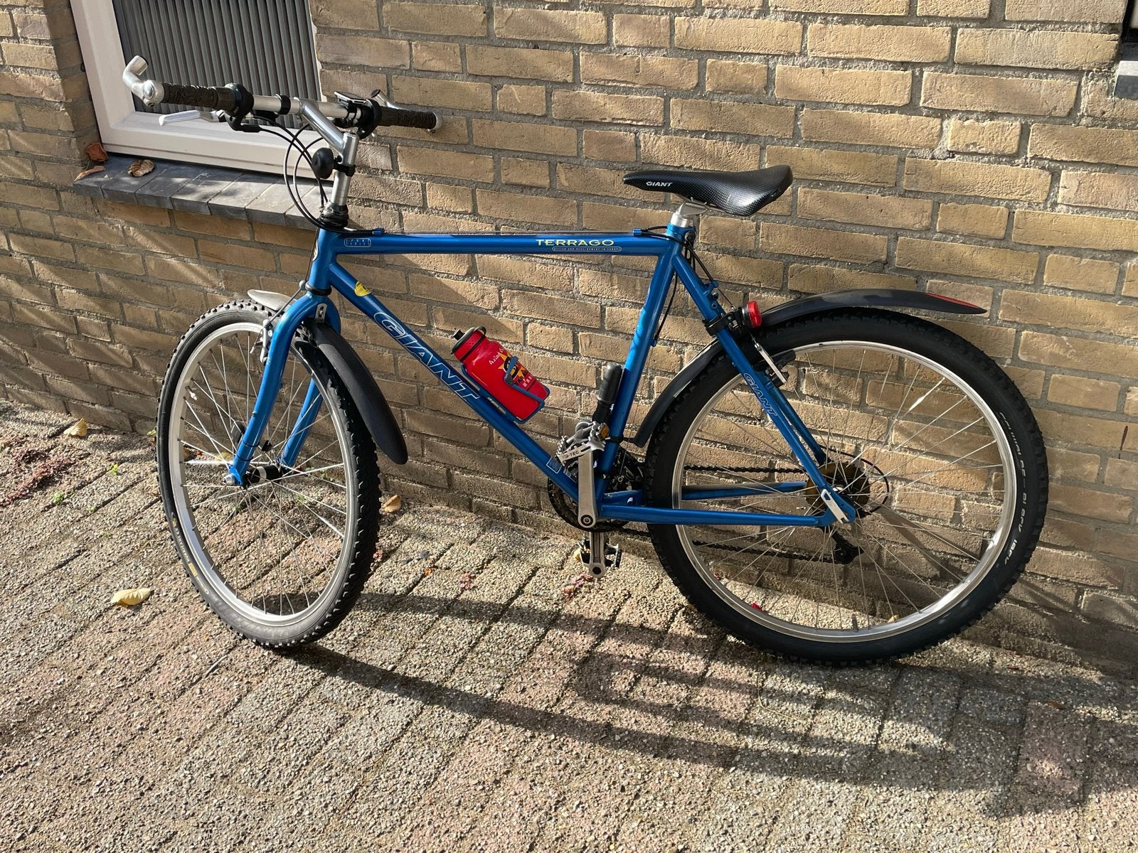 Giant Terrago Mountainbike - Spatborden, Verlichting, Nieuwe, Ophalen, Gebruikt, Velgrem, Giant
