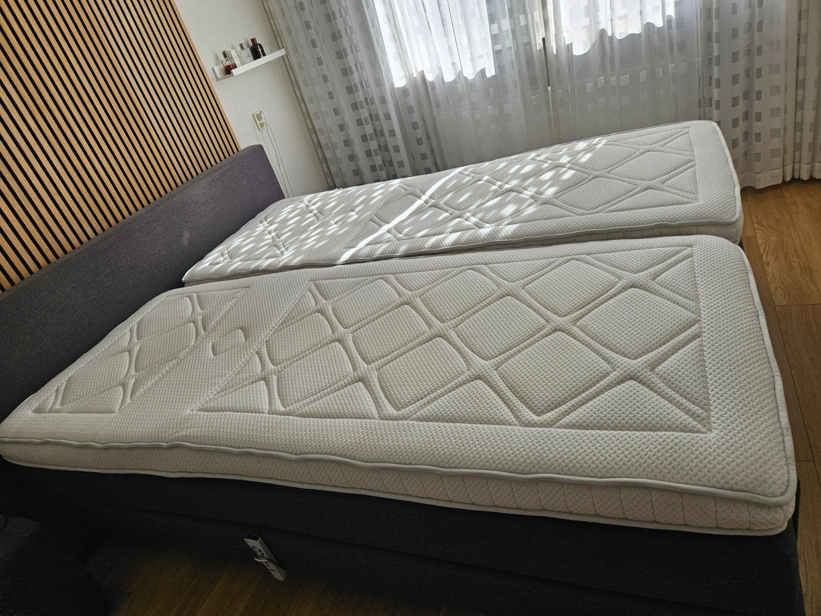 2 toppers aeromax support 1 90x220 van Swiss Sense, Ophalen, Gebruikt, 90 cm, Eenpersoons