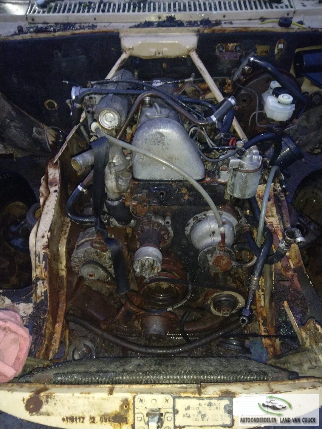 Mercedes w115 240 diesel Motorblok, Ophalen, Gebruikt, -, -