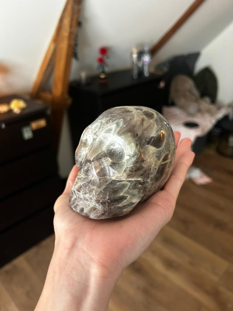 amethyst schedel, Verzamelen, Mineralen en Fossielen, Ophalen of Verzenden