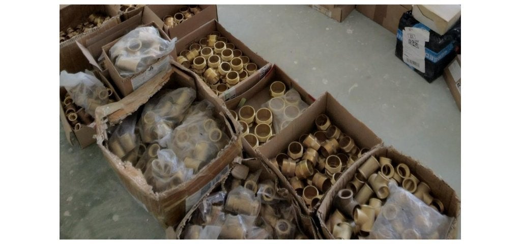 Messing Hulpstukken (80% Korting), Overige typen, Nieuw, Minder dan 60 cm, Ophalen of Verzenden