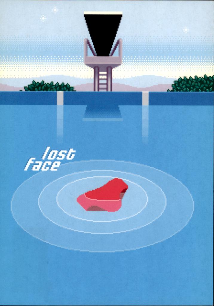 Lost face, zwembad, Sportlife, Verzenden, 1980 tot heden, Ongelopen, Overige thema's