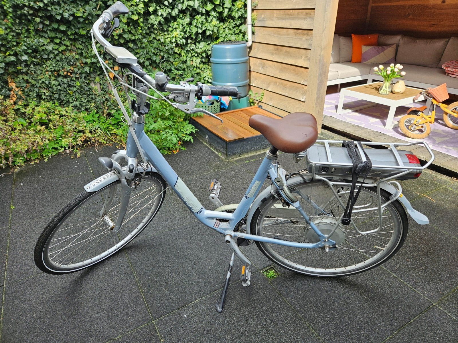 Sparta E-bike met display en oplader, Ophalen, Gebruikt, Minder dan 30 km per accu, Sparta