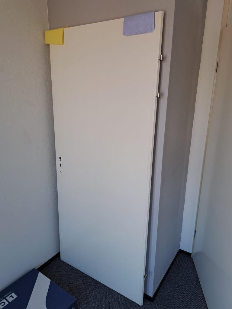 4 deuren opdek 201.5x88 igst 2x links 2xrechts 2x wc slot, Doe-het-zelf en Verbouw, Deuren en Horren, Ophalen, 80 tot 100 cm, Binnendeur