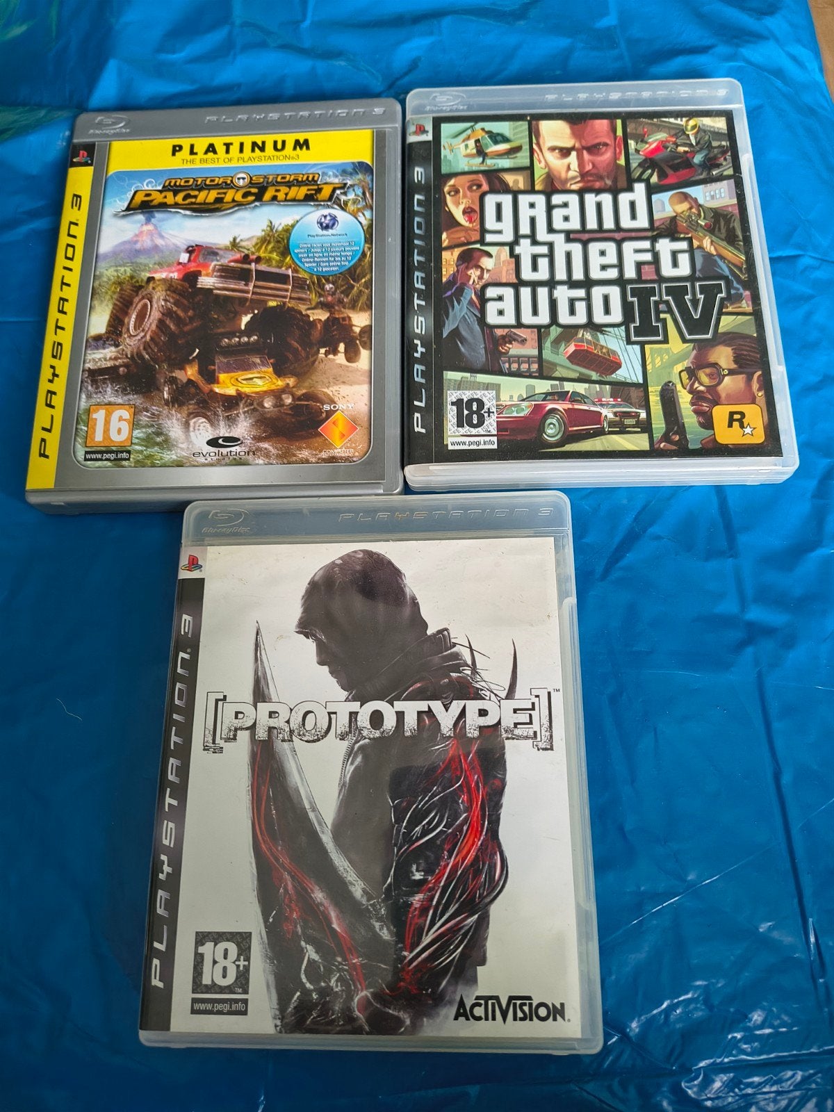 PlayStation 3 games Grand taft auto IV, Pacific Rift, protot, Ophalen of Verzenden