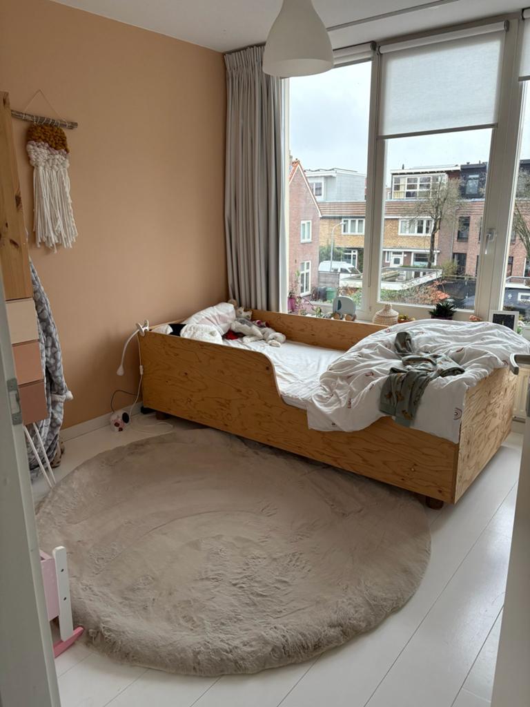 Bed 90x200, Ophalen of Verzenden, Zo goed als nieuw, Eenpersoons