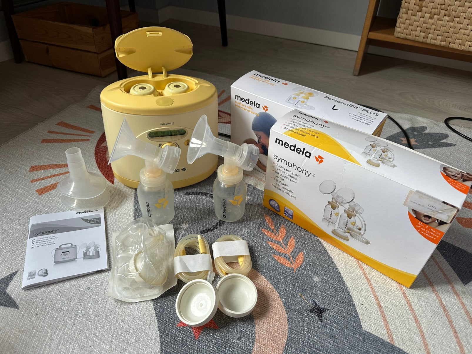 Medela Symphony borstkolf te koop, Kinderen en Baby's, Babyvoeding en Toebehoren, Ophalen, Borstkolf