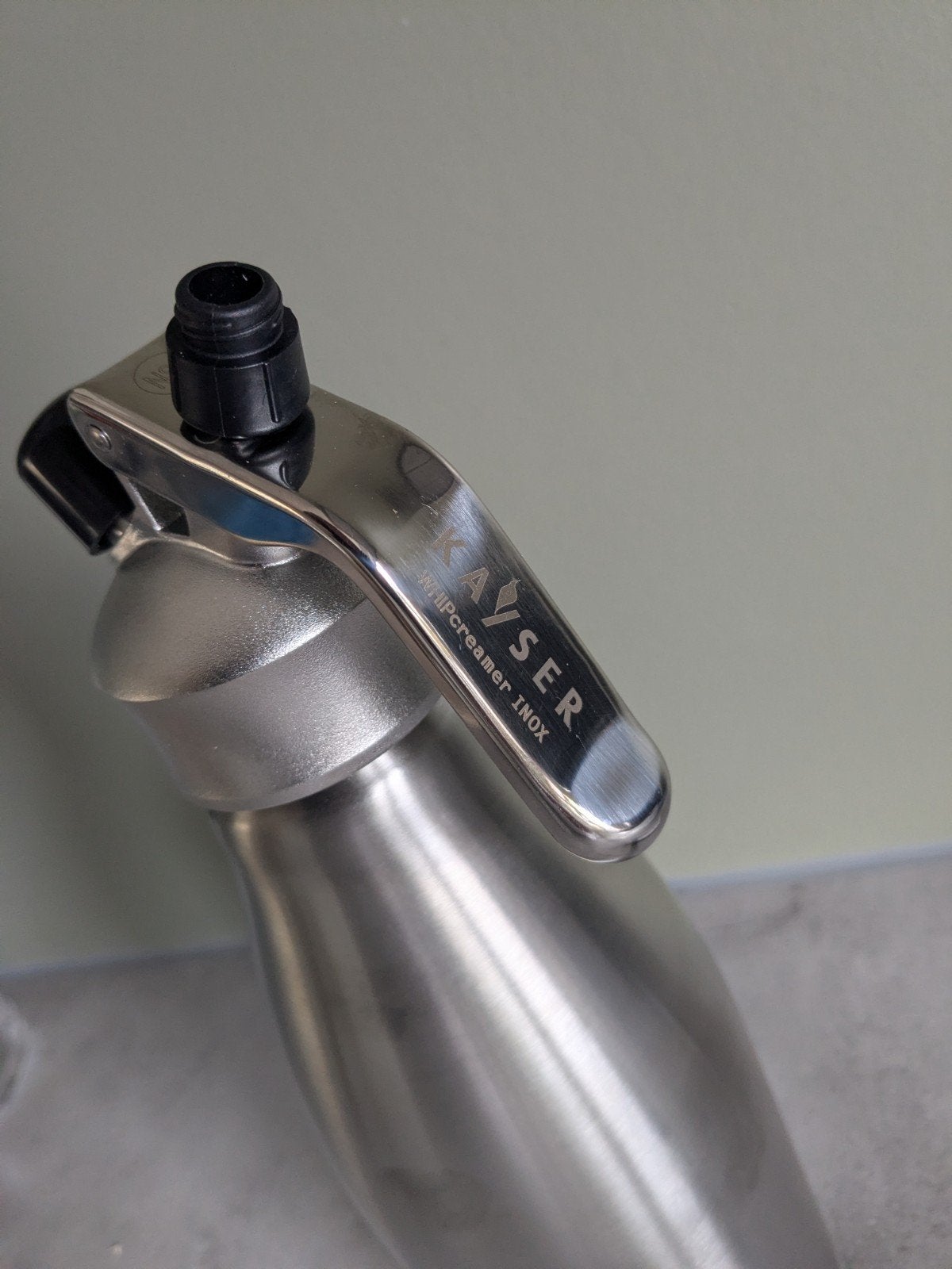 Slagroom spuit. Slagroom apparaat. Nieuw, Ophalen of Verzenden, Nieuw