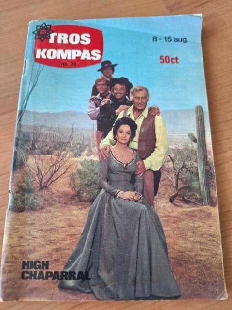 Tros Kompas 1970 High Chaparral Rikkie & Slingertje Pipo, Ophalen of Verzenden, Muziek, Film of Tv