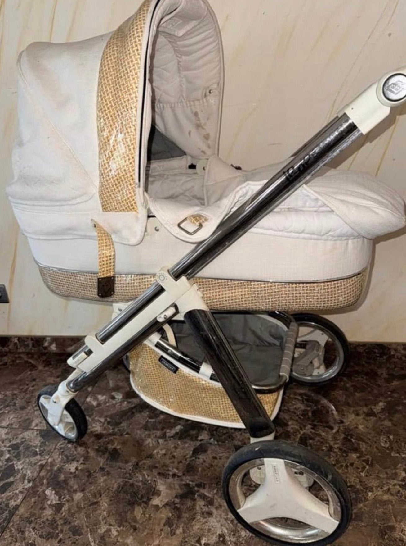Complete Bébécar Ip-Op 3-in-1 kinderwagen, Ophalen, Zo goed als nieuw, Combiwagen, Overige merken