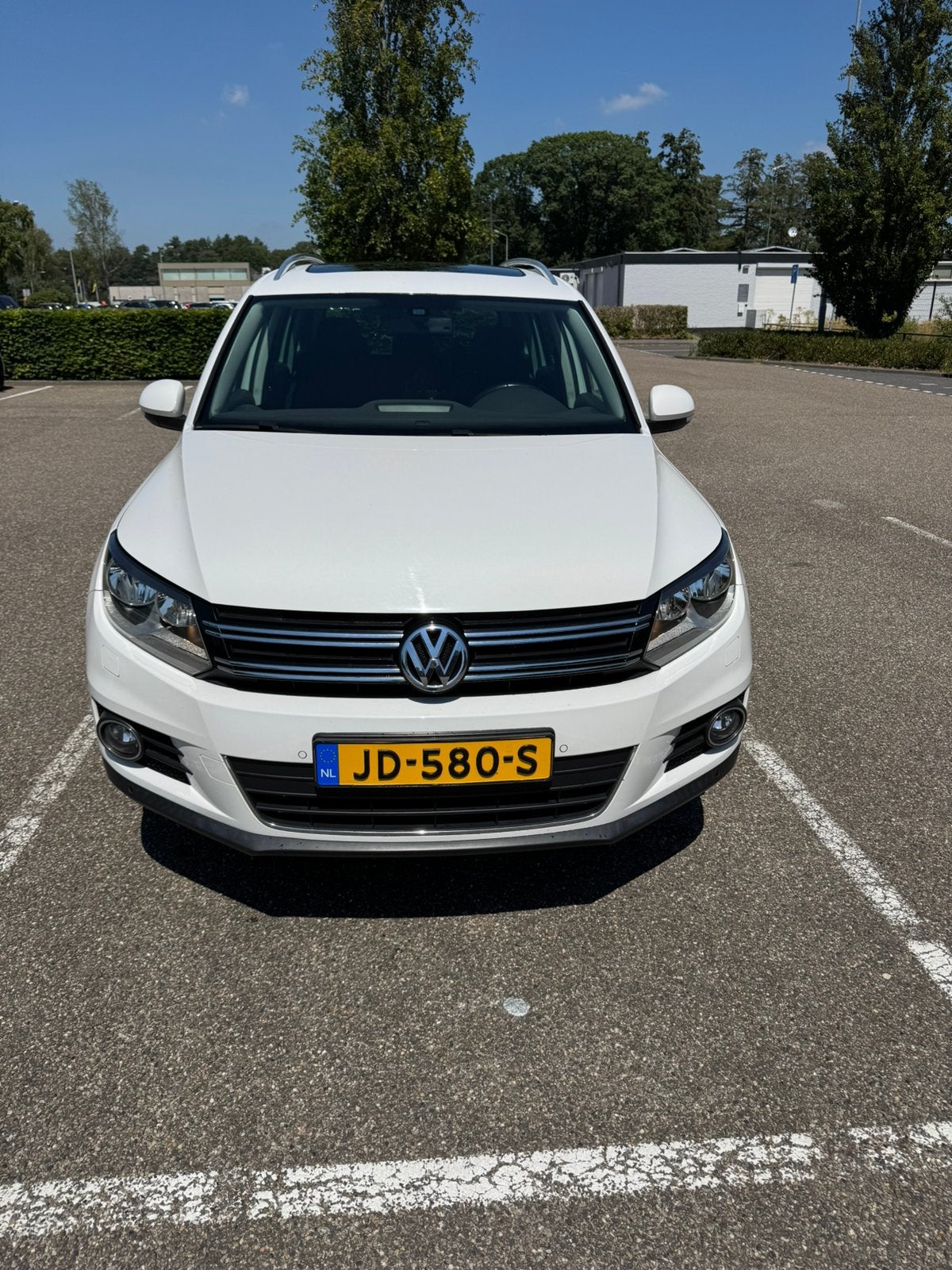 Volkswagen Tiguan 1.4 TSI 2012 Wit, Auto's, Voorwielaandrijving, 15 km/l, 1800 kg, 4 cilinders