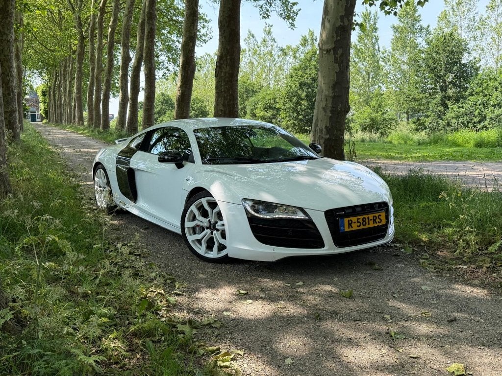 Audi R8 5.2 FSI / Keramische schijven / Vol in de opties!, Auto's, Automaat, Zwart, 5204 cc, Alcantara