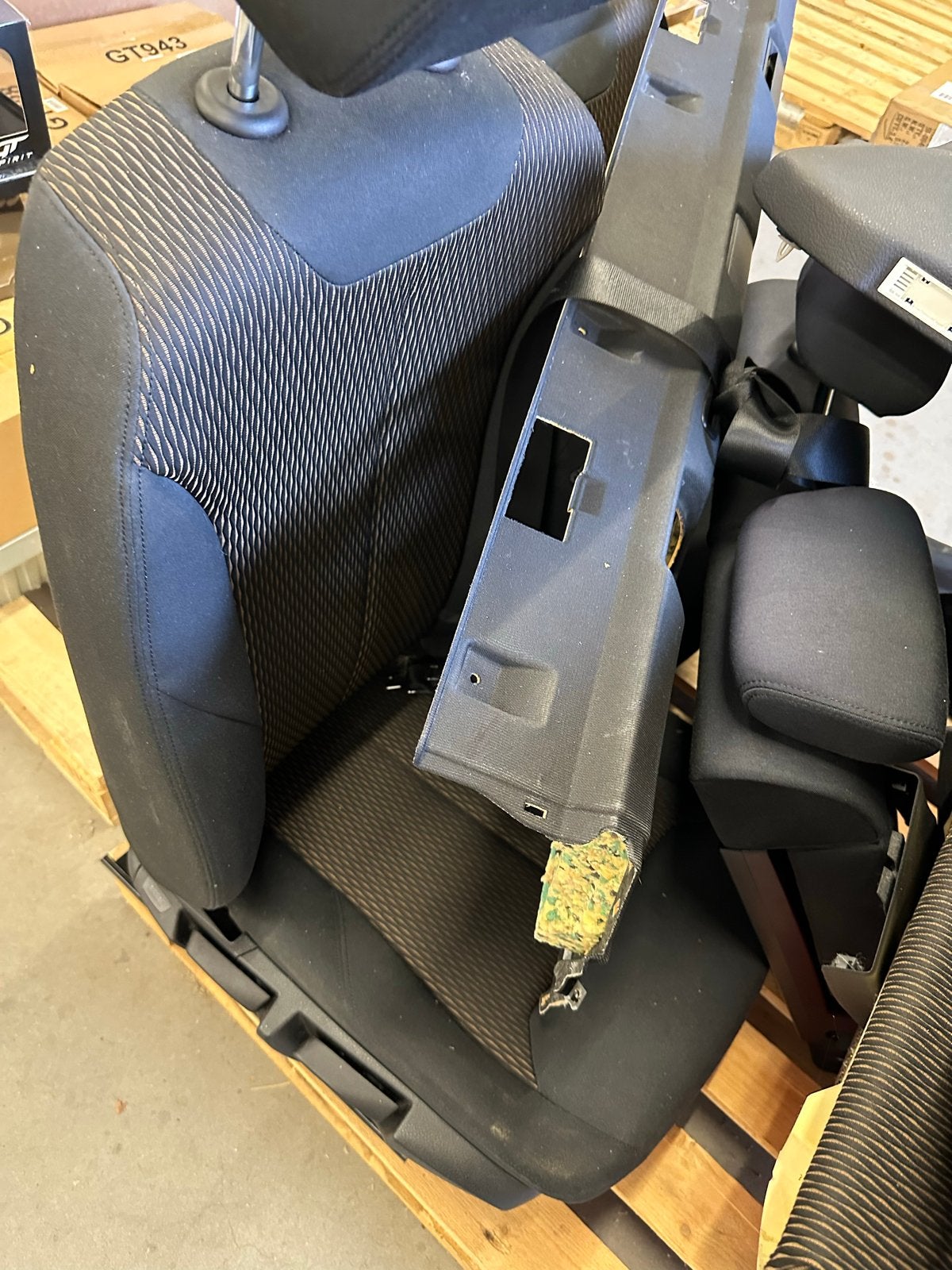 BMW F30 interieur stoelen achterbank deurpanelen, Ophalen, BMW